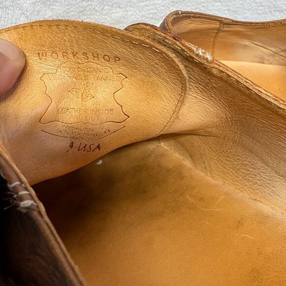 BED|STU Gibson Brown Leather Oxford Wingtip Lace Up Casual Dress Shoes Size 9 main image 7